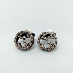 極美品✨ GUCCI グッチ ピアス アラベスク インターロッキング 1670