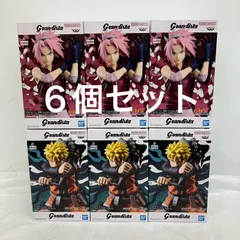 未開封 NARUTO ナルト疾風伝 NARUTO 72 series 45 grandista 春野サクラ うずまきナルト BANPRESTO フィギュア 6個セット LF4247 f101