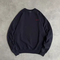 00s/Hanes/ヘインズ/スウェット/DENSO/デンソー/トヨタ系/企業ロゴ刺繍/自動車メーカー/ワンポイント/ダークネイビー/jmaple