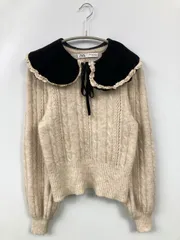 ZARA ザラ ニット/セーター S ベージュ