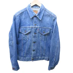 リーバイス Levi's 70s 70505 0217 デニムジャケット Gジャン USA製 Rタブ ケアタグ有 ボタン裏1 インディゴブルー 40 約M STK 1222