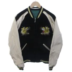 テーラートーヨー TAILOR TOYO 東洋 25FW VELVETEEN SOUVENIR JACKET リバーシブル 別珍スーベニアジャケット スカジャン 黒 ブラック 緑 グリーン Mサイズ TT15795のサムネイル