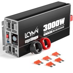 迅速に発送】インバーター 正弦波 3000W 12V 100V DC12V（直流)を 