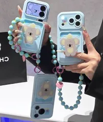 カードホルダー＆スタンド付き iPhone 17 Pro Max / 16 Pro / 15 / iPhone Air / 14 / 13 対応 手首ストラップ付きスマホケース