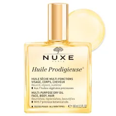 Nuxe(ニュクス) プロディジューオイル 100mL ヘアオイル ボディオイル フェイスオイル 全身用 マルチ美容オイル ドライオイル 保湿 乾燥 潤い ツヤ肌 さらさら まとまり フレグランスオイル 魅惑の香り ロングセラー ギフトa 5e191671