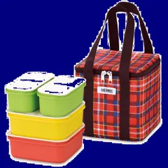 2.7L レッド ファミリーフレッシュランチボックス DJF-2800 弁当箱 R サーモス