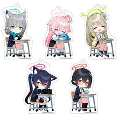 わたなれ くじ引き堂 アクリルキーホルダー 5点セット - メルカリ