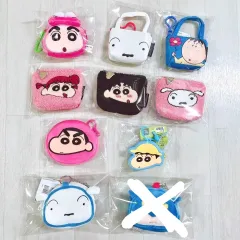 クレヨンしんちゃん コインケース / カードウォレット キーホルダー / 新品