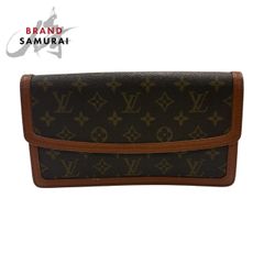 LOUIS VUITTON ルイヴィトン モノグラム ジョヌフィーユ ブラウン ゴールド金具 PVC /レザー M51226 ショルダーバッグ S1-00073 【中古】 LOUIS VUITTON ルイヴィトン モノグラム ジョヌフィーユ ブラウン
