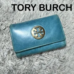TORY BURCH トリーバーチ キーケース レザー ゴールドロゴのサムネイル