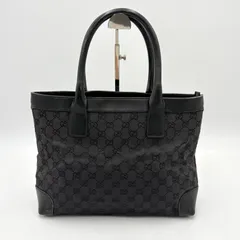 GUCCI グッチ GGキャンバス トートバッグ ハンドバッグ ブラック メンズ レディース 002 1119 2Y5303
