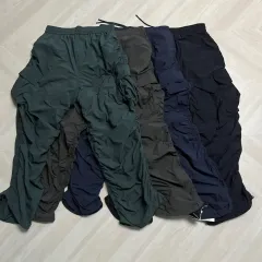 (ズボン4枚 まとめ売り) LAFUDGE STORE - ワイドシャーリングパンツ Lサイズ