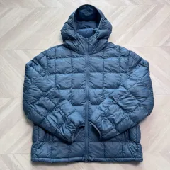 ムシンサスタンダード - 軽量ダウンジャケット (ブルーグレー 2XL)