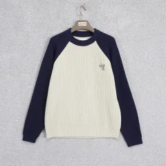 URBANDTYPE 24SS カラーブロック ラグラン ニット S