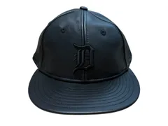 NEWERA (ニューエラ) レザーキャップ GENUINE LEATHER CAP 本革 MLB デトロイト・タイガース 60585324 F ブラック メンズ/006のサムネイル