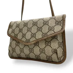良品 グッチ GUCCI ショルダーバッグ ミニショルダー GGスプリーム