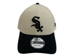 NEWERA (ニューエラ) シカゴ・ホワイトソックス 9FORTY CAP ベースボールキャップ 60595216 F ナチュラル×ブラック ウィメンズ/004