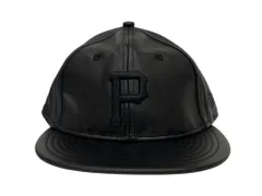 NEWERA (ニューエラ) レザーキャップ GENUINE LEATHER CAP 本革 MLB ピッツバーグ・パイレーツ 60585321 F ブラック メンズ/009のサムネイル