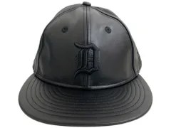 NEWERA (ニューエラ) レザーキャップ GENUINE LEATHER CAP 本革 MLB サンディエゴ・パドレス 60585337 F ブラック メンズ/004のサムネイル