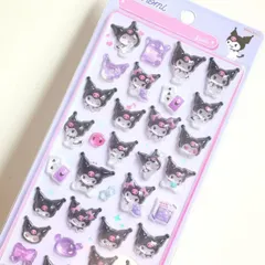 【新品】クロミ たまごっち 3D ボンボンシール 2種セット ぷっくり 立体デコ