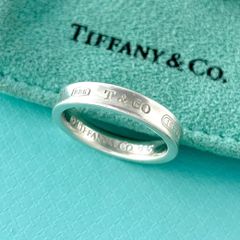 Tiffany &Co. ティファニー ナローリング 10号 925 1997 - メルカリ Tiffany &Co. ティファニー ナローリング 10号 925 1997 - メルカリ