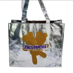 Heaven by Marc Jacobs （ヘブンバイマークジェイコブス） シルバーカラートートバッグ  定価¥12,100 レア 即完売