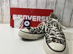 converseコンバース  ALL STAR US OX / WMオールスターオックスUS/ワコマリア  1SD803 スニーカー  レオパード  26.5cm  