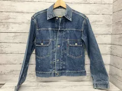 LEVI'S 507XX 2nd/Gジャン/BIG E/均等V/背中リペア/赤タグ半損