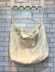 OLD FOLK HOUSE キャンバス ショルダーバッグ アイボリー | Mercari