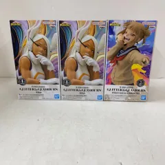 08w16210 僕のヒーローアカデミア GLITTER&GLAMOURS ミルコ＆トガヒミコ フィギュア3体セット ヒロアカ アミューズメントプライズ 少年漫画 ジャンプ【中古品】