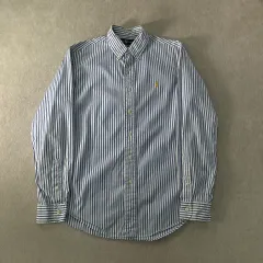 100 POLO RALPH LAUREN ストライプ コットン シャツ
