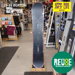 【ムラスポ公式】BURTON　バートン　CUSTOM X　カスタムエックス　152cm　15-16　メンズ　美品　スノーボード　中古品（USED）のサムネイル