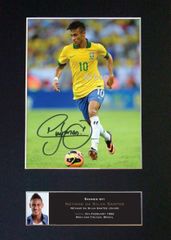 ネイマール ブラジル代表 証明書付きホログラムナンバー 直筆サイン