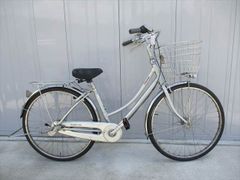 E995 ☆整備済み☆完成車発送☆中古シティ自転車 ママチャリ ブラック 