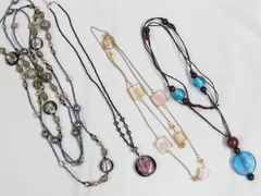 ガラス ベネチアン ヴィンテージ ネックレス セット