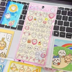 【新品】ちいかわ 3D ボンボンシール 2種セット ぷっくり 立体デコ ステッカー