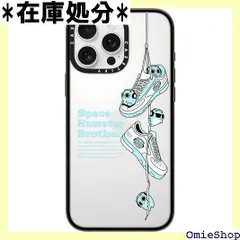 CASETiFY コンパクト iPhone 16 Pro Max ケース 軽量 / 1.2mからの落下テストをクリア MIL規格2倍相当 / ワイヤレス充電に対応 - SHOES - クリア ブラック 1726