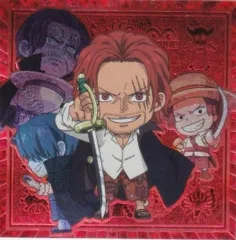 【[箔押し仕様] SW14-03☆ シャンクス (P パラレル) 】にふぉるめーしょん ワンピース大海賊シールウエハースLOG.14