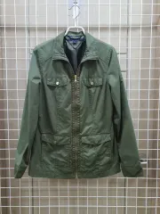 トミーヒルフィガー カーキ色 マウンテンパーカー ジャケット