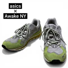 【美品】ASICS×Awake NY GEL-KAYANO 5 360 27.5cm シルバー グリーン 1021A244 コラボ 限定 完売品