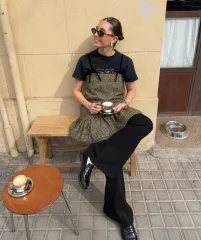 コットン ONE PIECE コットン ビスチェ