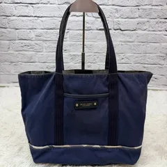 バーバリー　BLUE  LABEL　トートバック　紺　B-003