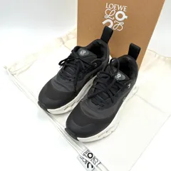 【美品】LOEWE On ロエベ オン コラボ スニーカー 黒 22cmのサムネイル
