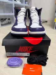 ナイキ ジョーダン1 レトロ ハイ OG コート パープル 2020 255