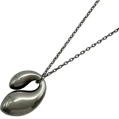 ティファニー TIFFANY＆CO Wティアドロップネックレス シルバー 925 ジュエリー
