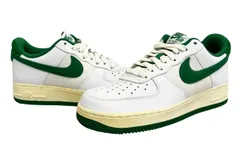 ナイキ NIKE 海外限定 AIR FORCE 1 07 LV8 White Pine Green エアフォース 1 ロー ホワイト パイン グリーン DO5220-131 26.5 白 緑 ブランド古着ベクトル 中古▲■260405