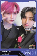 StrayKids ODDINARY LeeKnow/Han トレーディングカード ユニット青