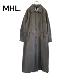 【美品】MHL. マーガレットハウエル コットン コート カーキ