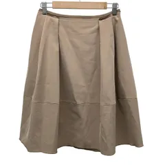 FOXEY NEW YORK(フォクシーニューヨーク) スカート サイズ40 M レディース美品  38326 ライトブラウン プリーツ