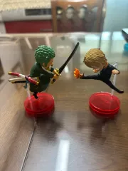 ONE PIECE ジャンプ ワールドコレクタブル ゾロ/サンジ フィギュア セット